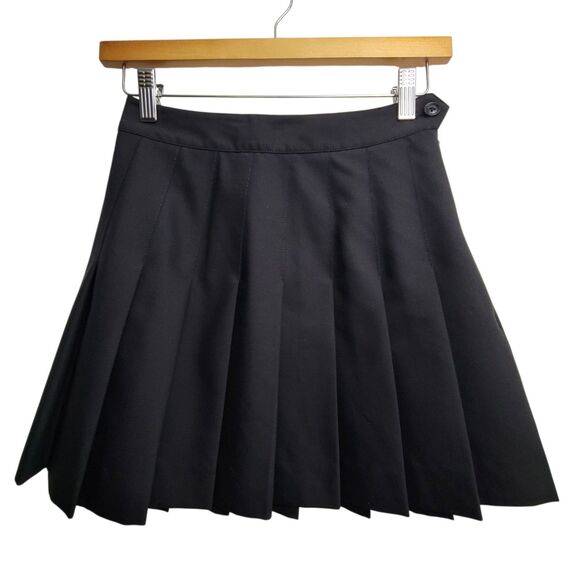 Talula Black Pleated Skirt Size 0 - Picture 1 of 9